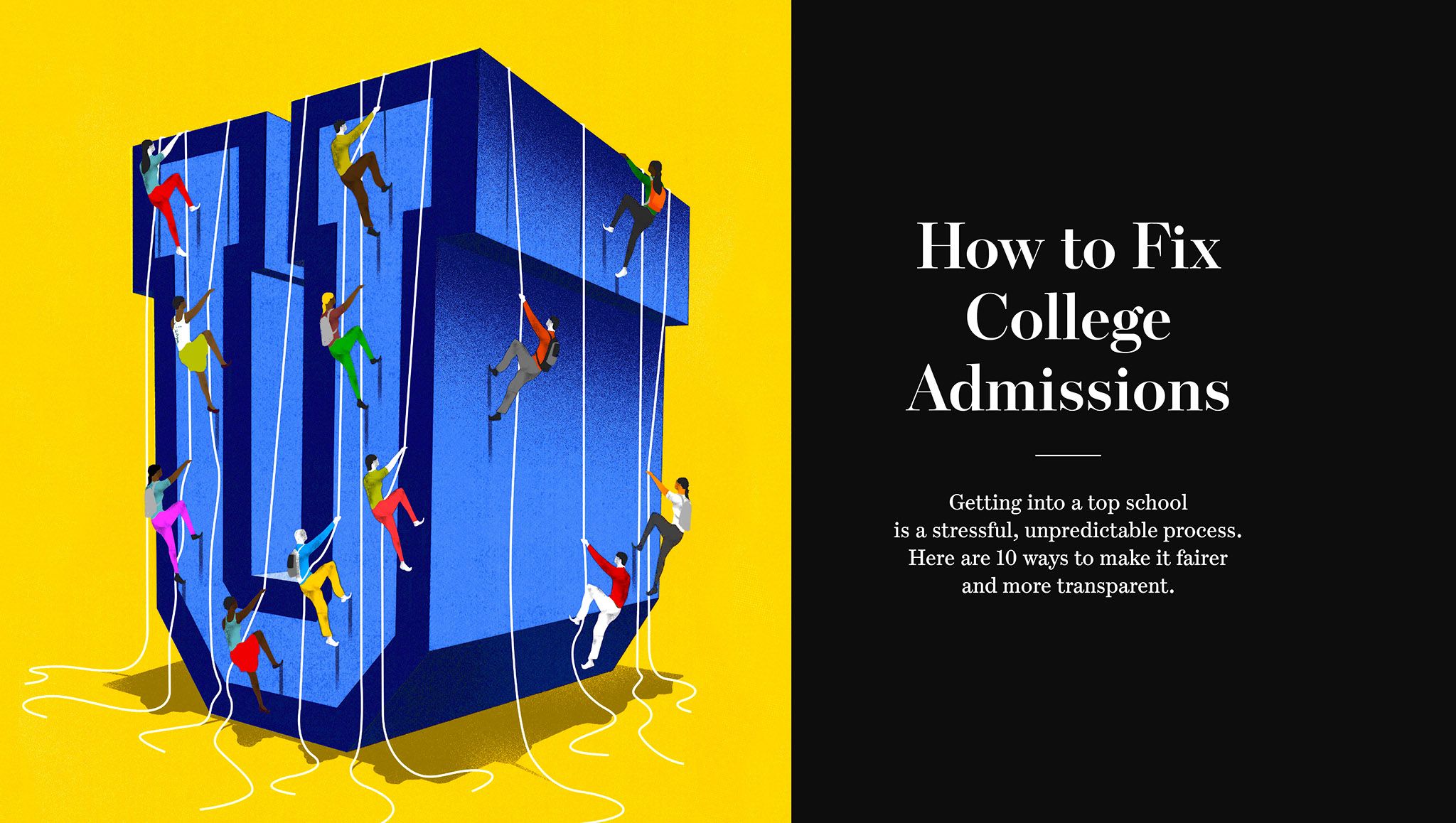 Improving the College Admissions Process: Effective Solutions for a Fair and Accessible System