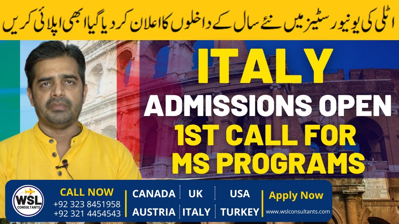 Exploring Study Opportunities: Open University Admissions in Italy